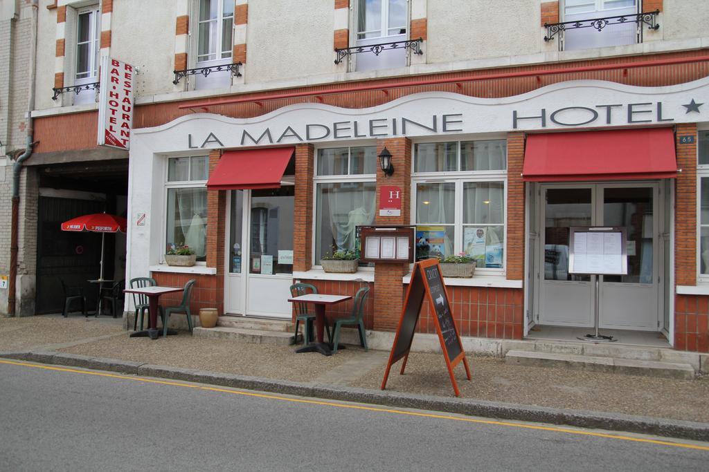 Hotel La Madeleine Saint-Benoît-sur-Loire Exteriér fotografie